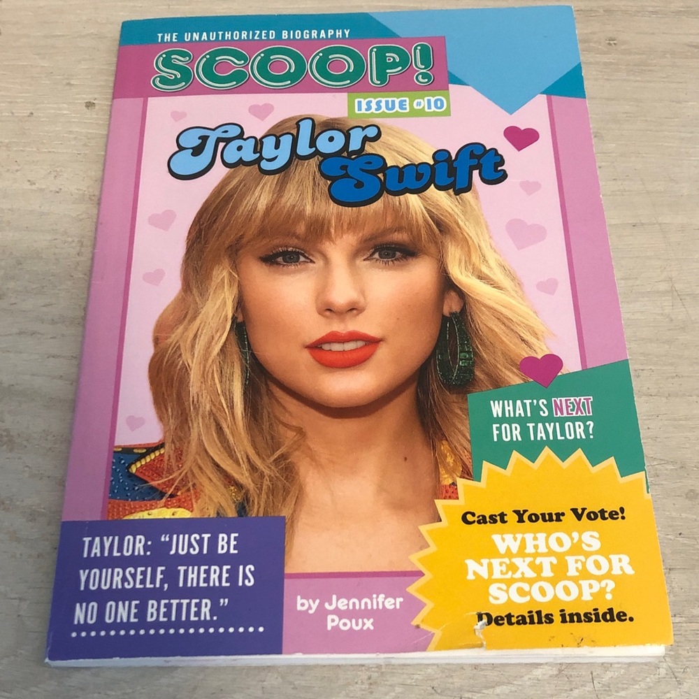 Taylor Swift Issue #10 SCOOP! The Unauthorized Biography 2021 by Jennifer Poux